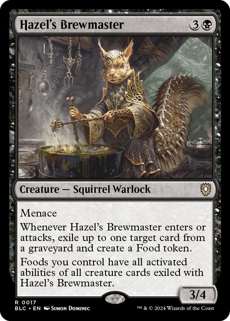 Hazel's Brewmaster [Bloomburrow Commander] | Event Horizon Hobbies CA