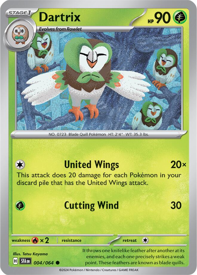 Dartrix (004/064) [Scarlet & Violet: Shrouded Fable] | Event Horizon Hobbies CA