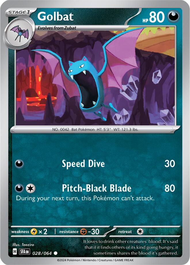 Golbat (028/064) [Scarlet & Violet: Shrouded Fable] | Event Horizon Hobbies CA