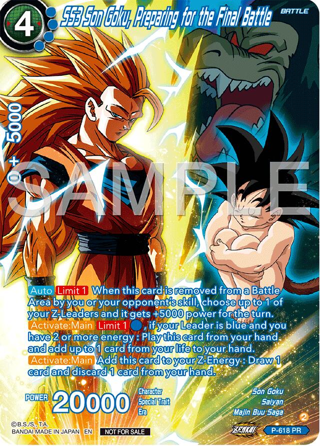 SS3 Son Goku, Preparing for the Final Battle (Full Art) (Deluxe Pack 2024 Vol.2) (P-618) [Promotion Cards] | Event Horizon Hobbies CA