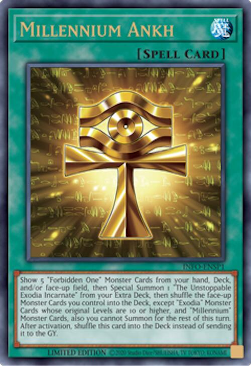 Millennium Ankh (INFO-ENSP1) [INFO-ENSP1] Secret Rare | Event Horizon Hobbies CA