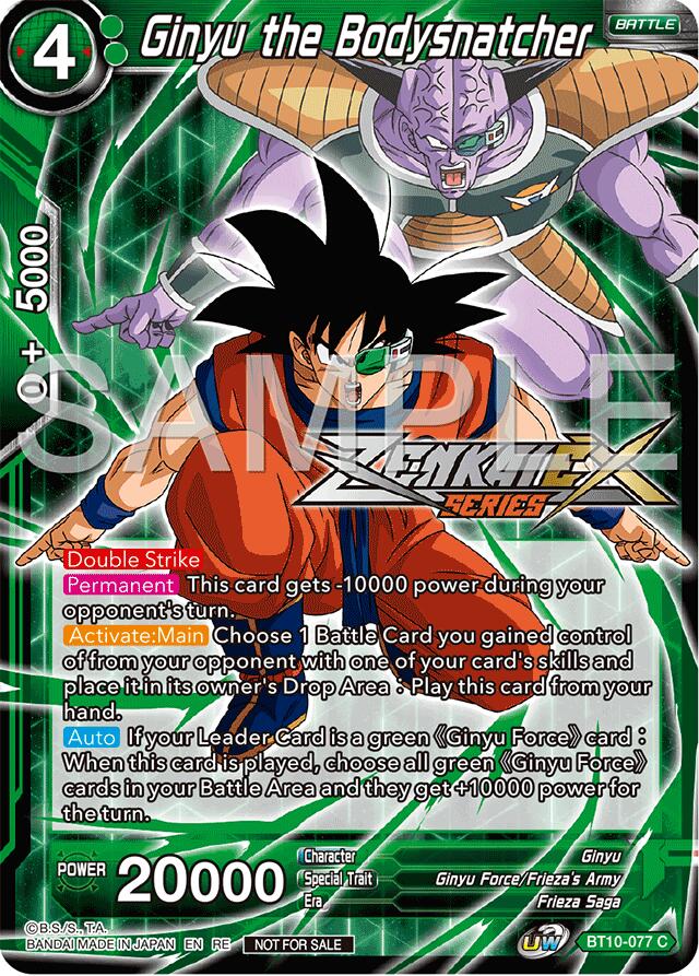 Ginyu the Bodysnatcher (Event Pack 15) (BT10-077) [Promotion Cards] | Event Horizon Hobbies CA