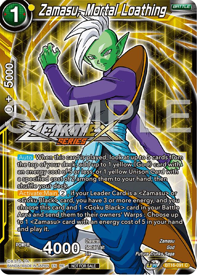 Zamasu, Mortal Loathing (Event Pack 15) (BT16-091) [Promotion Cards] | Event Horizon Hobbies CA