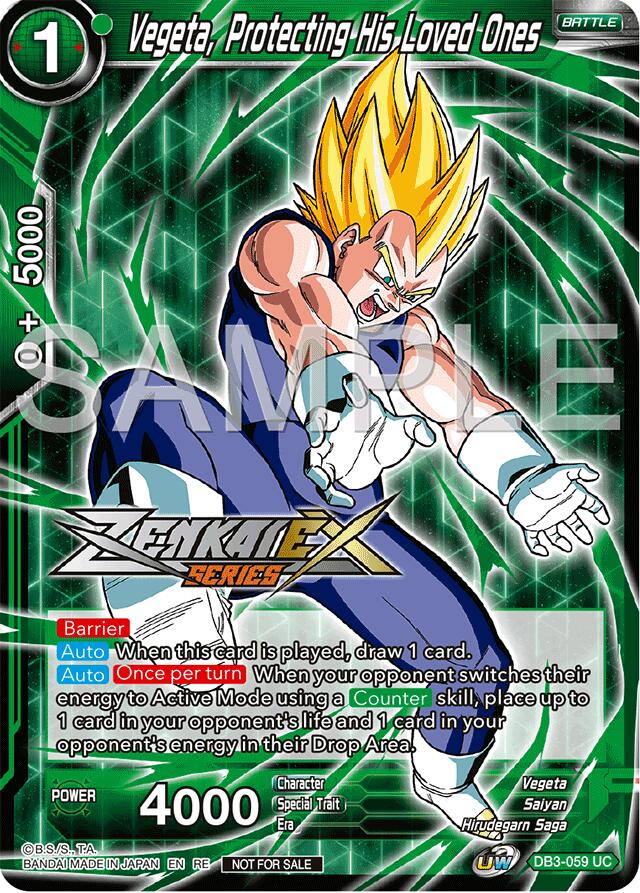 Vegeta, Protecting His Loved Ones (Event Pack 15) (DB3-059) [Promotion Cards] | Event Horizon Hobbies CA