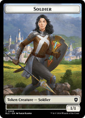 Soldier // Citizen Double-Sided Token [Bloomburrow Commander Tokens] | Event Horizon Hobbies CA