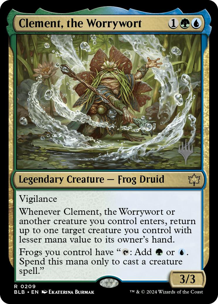 Clement, the Worrywort (Promo Pack) [Bloomburrow Promos] | Event Horizon Hobbies CA