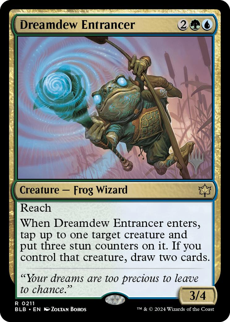 Dreamdew Entrancer (Promo Pack) [Bloomburrow Promos] | Event Horizon Hobbies CA