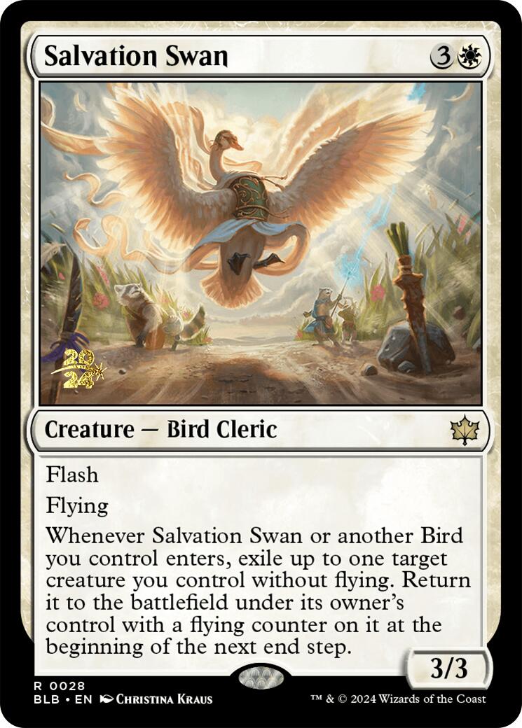 Salvation Swan [Bloomburrow Prerelease Promos] | Event Horizon Hobbies CA