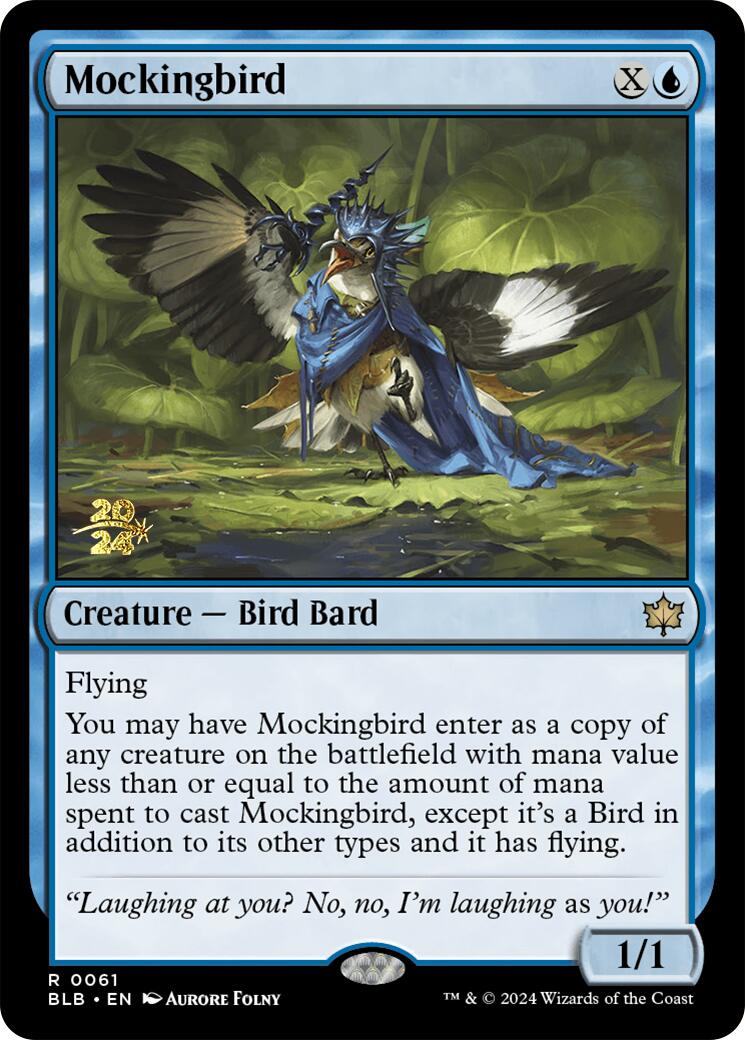 Mockingbird [Bloomburrow Prerelease Promos] | Event Horizon Hobbies CA