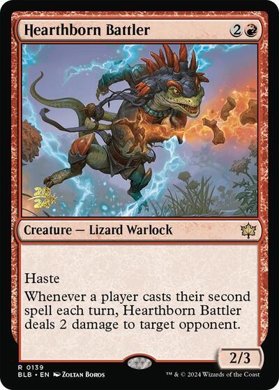 Hearthborn Battler [Bloomburrow Prerelease Promos] | Event Horizon Hobbies CA