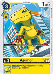 Agumon [BT17-029] [Secret Crisis] | Event Horizon Hobbies CA