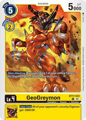 GeoGreymon [BT17-033] [Secret Crisis] | Event Horizon Hobbies CA