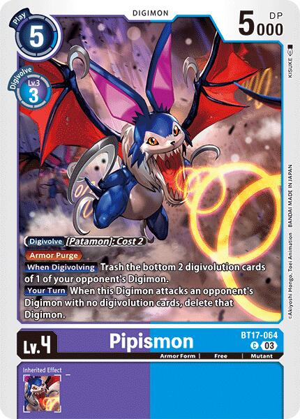 Pipismon [BT17-064] [Secret Crisis] | Event Horizon Hobbies CA