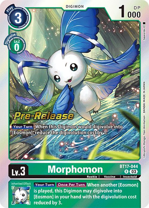 Morphomon [BT17-044] [Secret Crisis Pre-Release Cards] | Event Horizon Hobbies CA