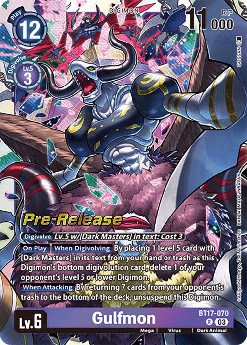 Gulfmon [BT17-070] [Secret Crisis Pre-Release Cards] | Event Horizon Hobbies CA