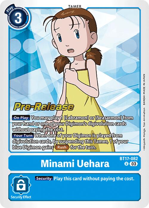 Minami Uehara [BT17-082] [Secret Crisis Pre-Release Cards] | Event Horizon Hobbies CA