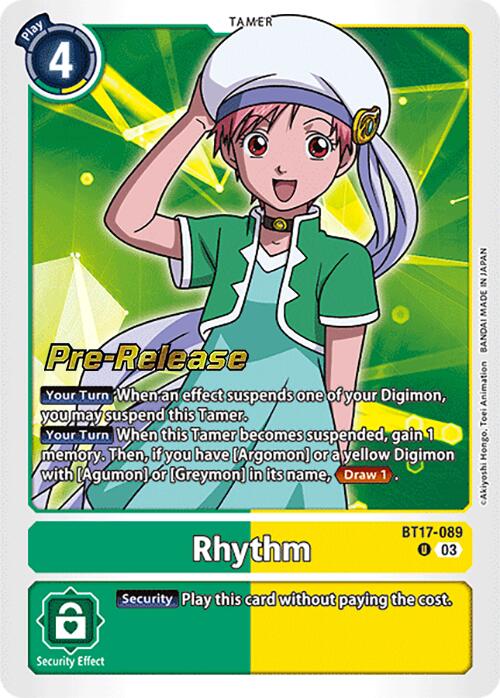 Rhythm [BT17-089] [Secret Crisis Pre-Release Cards] | Event Horizon Hobbies CA