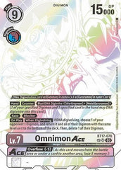 Omnimon ACE [BT17-078] (Textured) [Secret Crisis] | Event Horizon Hobbies CA