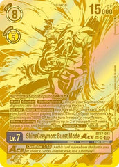 ShineGreymon: Burst Mode ACE [BT17-041] (Textured) [Secret Crisis] | Event Horizon Hobbies CA