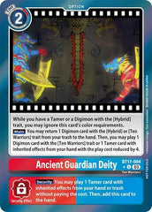 Ancient Guardian Deity [BT17-094] (Secret Crisis: Movie Memorial Pack) [Secret Crisis] | Event Horizon Hobbies CA