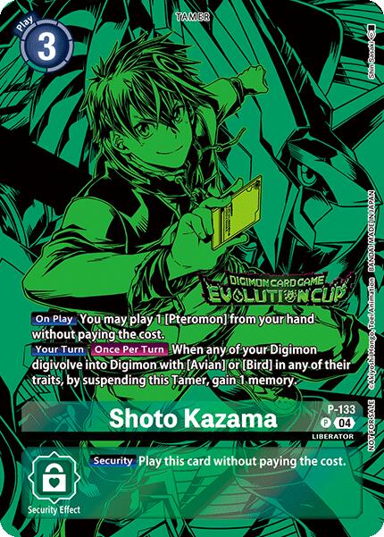 Shoto Kazama [P-133] (2024 Evolution Cup) [Promotional Cards] | Event Horizon Hobbies CA