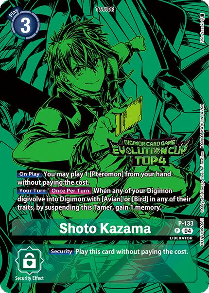 Shoto Kazama [P-133] (2024 Evolution Cup Top 4) [Promotional Cards] | Event Horizon Hobbies CA