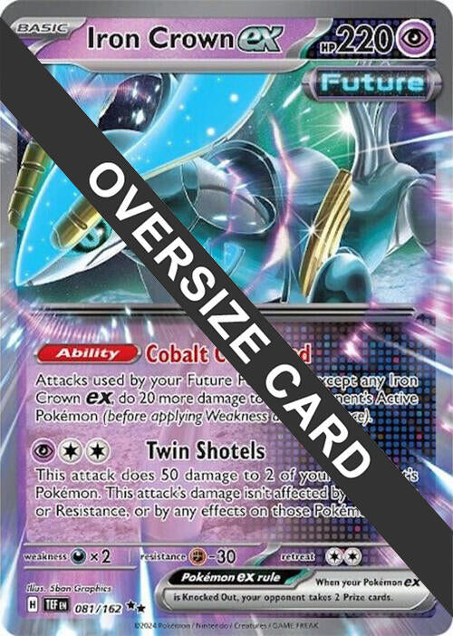 Iron Crown ex (081) (Jumbo Card) [Scarlet & Violet: Black Star Promos] | Event Horizon Hobbies CA