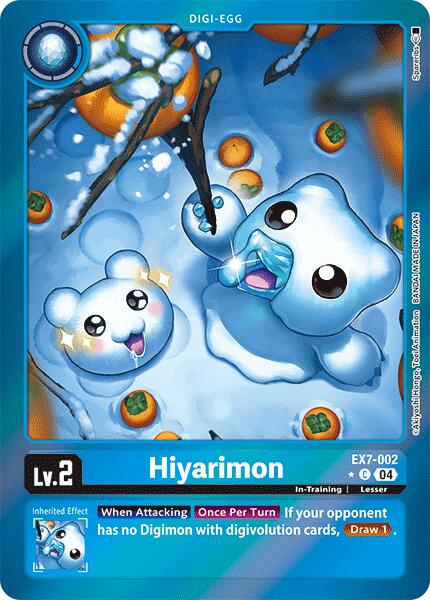 Hiyarimon [EX7-002] (Foil) [Digimon LIBERATOR] | Event Horizon Hobbies CA