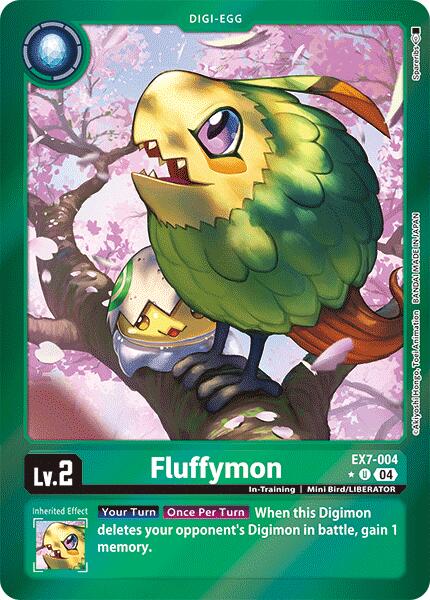 Fluffymon [EX7-004] (Foil) [Digimon LIBERATOR] | Event Horizon Hobbies CA