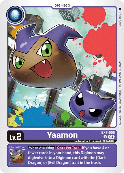 Yaamon [EX7-006] [Digimon LIBERATOR] | Event Horizon Hobbies CA