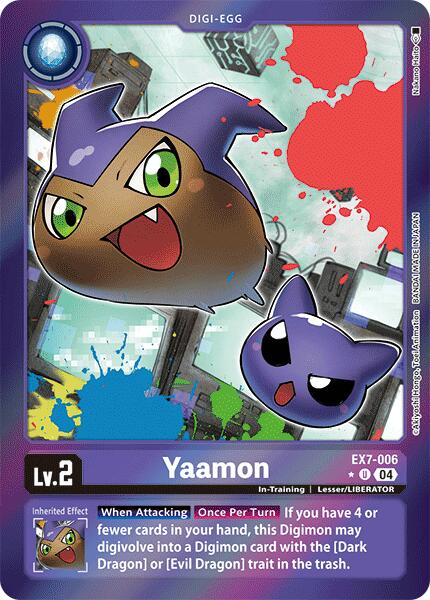 Yaamon [EX7-006] (Foil) [Digimon LIBERATOR] | Event Horizon Hobbies CA