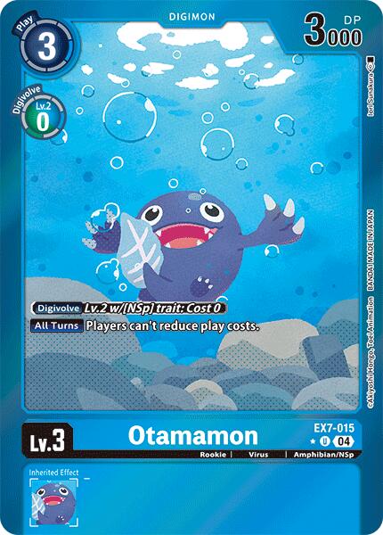 Otamamon [EX7-015] (Foil) [Digimon LIBERATOR] | Event Horizon Hobbies CA