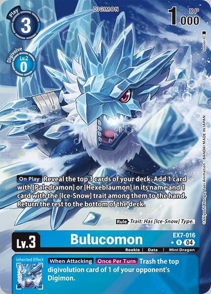 Bulucomon [EX7-016] (Alternate Art) [Digimon LIBERATOR] | Event Horizon Hobbies CA