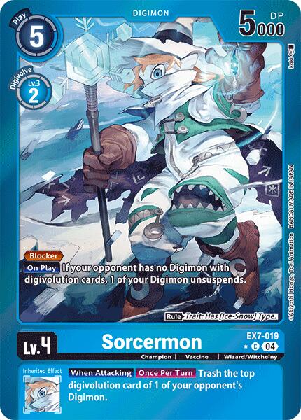 Sorcermon [EX7-019] (Foil) [Digimon LIBERATOR] | Event Horizon Hobbies CA