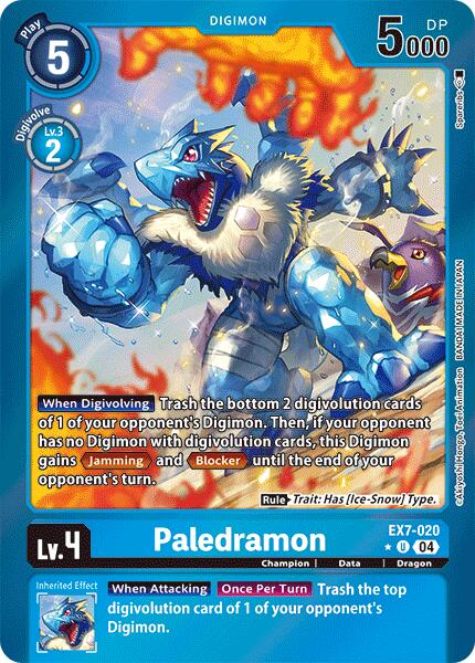 Paledramon [EX7-020] (Foil) [Digimon LIBERATOR] | Event Horizon Hobbies CA