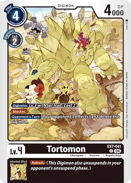 Tortomon [EX7-041] [Digimon LIBERATOR] | Event Horizon Hobbies CA