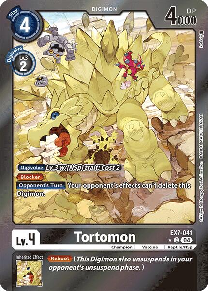 Tortomon [EX7-041] (Foil) [Digimon LIBERATOR] | Event Horizon Hobbies CA