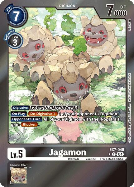 Jagamon [EX7-045] (Foil) [Digimon LIBERATOR] | Event Horizon Hobbies CA