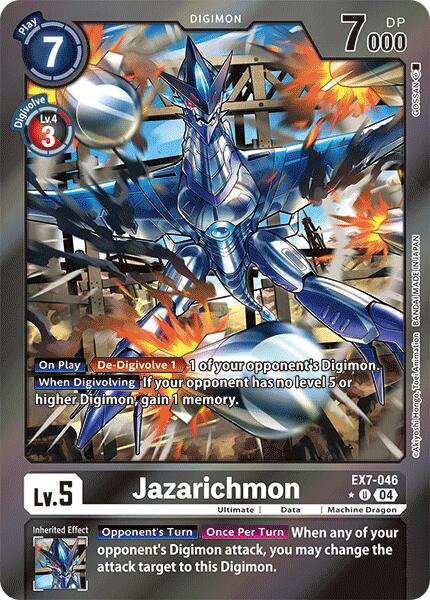 Jazarichmon [EX7-046] (Foil) [Digimon LIBERATOR] | Event Horizon Hobbies CA