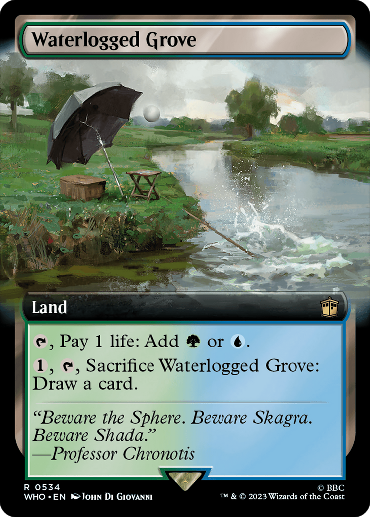 Waterlogged Grove (Extended Art) [Doctor Who] | Event Horizon Hobbies CA