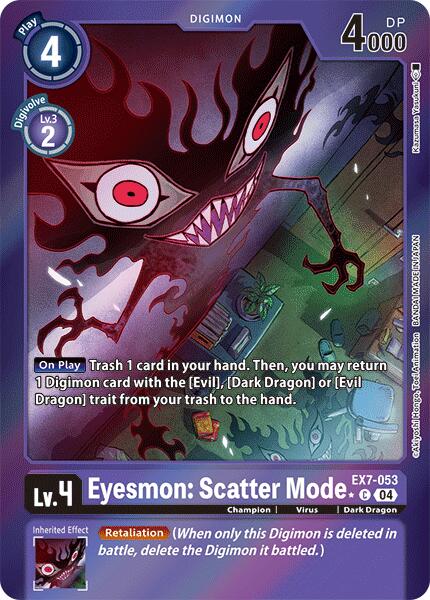 Eyesmon: Scatter Mode [EX7-053] (Foil) [Digimon LIBERATOR] | Event Horizon Hobbies CA