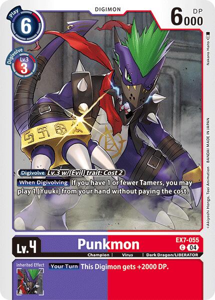 Punkmon [EX7-055] [Digimon LIBERATOR] | Event Horizon Hobbies CA