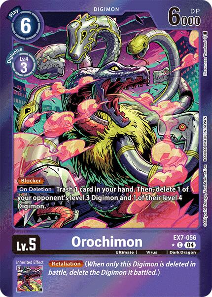 Orochimon [EX7-056] (Foil) [Digimon LIBERATOR] | Event Horizon Hobbies CA