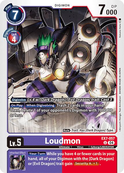 Loudmon [EX7-057] [Digimon LIBERATOR] | Event Horizon Hobbies CA