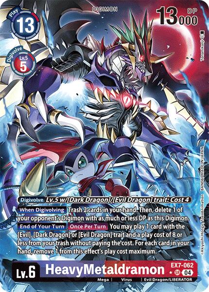 HeavyMetaldramon [EX7-062] (Alternate Art) [Digimon LIBERATOR] | Event Horizon Hobbies CA