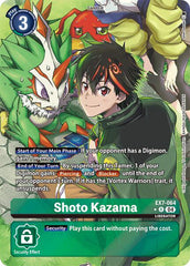 Shoto Kazama [EX7-064] (Alternate Art) [Digimon LIBERATOR] | Event Horizon Hobbies CA