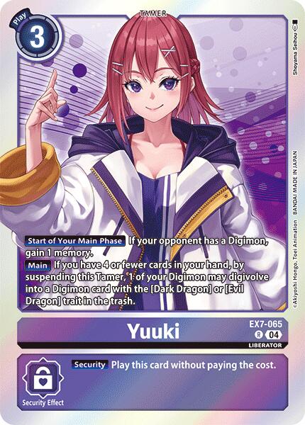 Yuuki [EX7-065] [Digimon LIBERATOR] | Event Horizon Hobbies CA