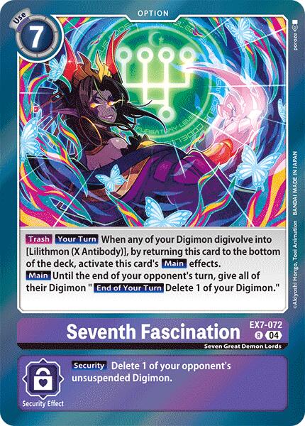 Seventh Fascination [EX7-072] [Digimon LIBERATOR] | Event Horizon Hobbies CA