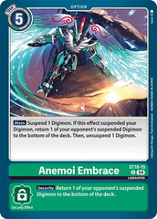 Anemoi Embrace [ST18-15] [Starter Deck: Guardian Vortex] | Event Horizon Hobbies CA