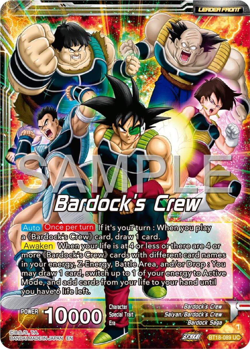 Bardock's Crew // Bardock, Inherited Will (BT18-089) [Premium 7th Anniversary Box 2024] | Event Horizon Hobbies CA